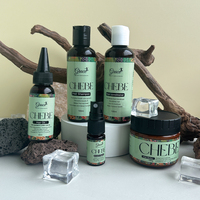 Kit Complet Croissance Capillaire Pur Chebe Soins Naturels Chebe Shampoing & Après-Shampoing Huile Beurre Essence Africaine Chebe
