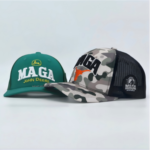 Gorras Trucker Richardson 112 de Alta Calidad con Parche de Cuero, Nueva Moda, Etiqueta Tejida, 6 Paneles, Gorras Personalizadas con Cierre a Presión - Product Image 2