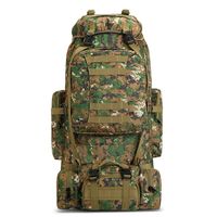 Sac à dos Daygos 100L grande capacité, tendance, en polyester, pour sports de plein air, alpinisme, ordinateur portable, extensible, rehaussable, unisexe