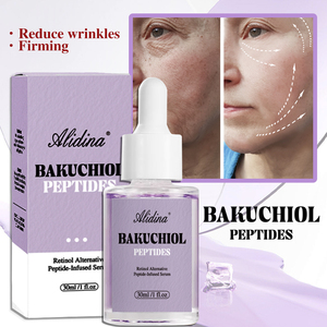 Péptidos de suero facial de etiqueta privada Bakuchiol para retinol Hidratante natural Hidratante Monn Fruit Pore Shrinking B - Product Image 2
