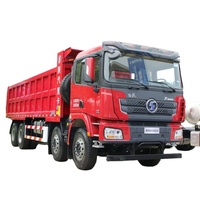 Shacman murah bagus 8x4 truk sampah Euro 3 bahan batu pasir truk sampah untuk dijual