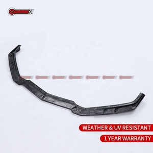 Brilliant Quality Upgrade to Larte Style Dry Carbon Fiber <b>Car</b> Front <b>Diffuser</b> Lip <b>for</b> Chevrolet Corvette C8 - Product Image 6