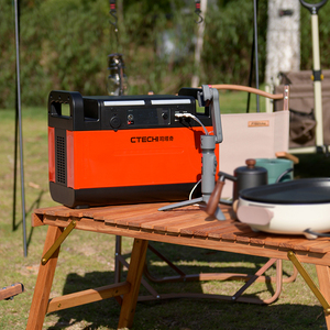 300W 1500W AC DC LiFePO4 Trạm điện nhà cắm trại khẩn cấp cung cấp điện năng lượng mặt trời di động Máy phát điện Trạm điện - Product Image 3