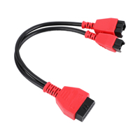Câble de diagnostic Y OBD2 OBDII OBD vers connecteur 12 broches 8 broches pour Chrysler