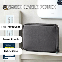 UGREEN Case untuk Organizer Kabel dan Travel Pouch yang Kompatibel dengan iPad Mini 5/4, Ponsel, dan Power Bank