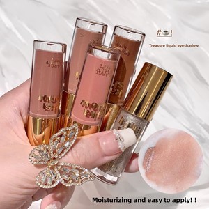 Nouvelle Fard à Paupières Liquide Scintillant Étoiles Lumineuses, Enlumineur et Contour Léger pour Femme, <span class=keywords><strong>Poudre</strong></span> Fine Soyeuse Chatoyante et Mate Effet Nacré - Product Image 3