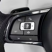 Volant sport en cuir personnalisé pour Volkswagen VW Polo MK Golf 5 6 7 7.5 6R R Passat CC Gti Gte
