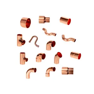 Best Sale Copper Soldering Fittings Copper Reducing Pipe Fittings 35mmx28mm Copper Fittings in Heating Cooling
