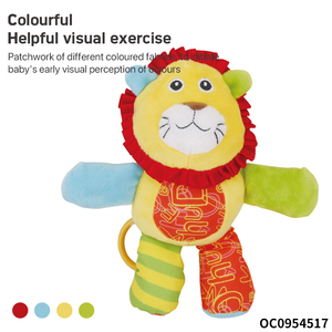 Ziehschnur-Musikbox Beruhigende Rassel Löwen-Plüsch-Musikspielzeug für 0-12 Monate alte Säuglinge und Babys - Product Image 6