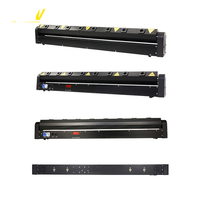 GEVV 8 projecteurs laser mobiles DMX 500mw rouges pour discothèque, bar, spectacle, DJ, scène