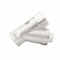 Filtre à tamis fileté de type Y 1 ''en acier inoxydable Ss316 CF8M
