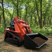 Typ 26 Mini-Raupenlader Kompakter Kettenlader mit Hydraulikgreifer für Hof und Landschaftsbau