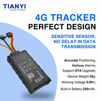 Traceur GPS antivol 4G TIANYI pour voiture avec suivi de localisation à distance, coupure de carburant et détection ACC pour la gestion de flotte automobile