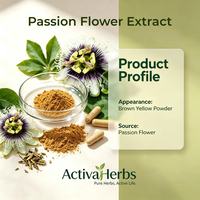 Extrait de Passiflore de Haute Qualité en Poudre, Flavones 4%, Extrait de Passiflora Incarnata, Extrait Herbal Naturel, Prix en Gros