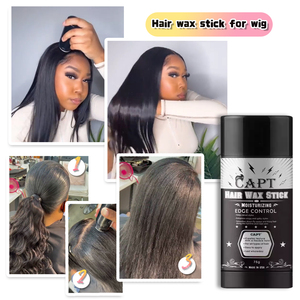 Commercio all'ingrosso private label shiny firm hold styling pomata 75g edge control hair wax <span class=keywords><strong>stick</strong></span> - Product Image 2