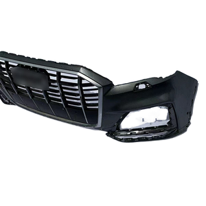 ราคาที่ดีที่สุดสำหรับใหม่ <span class=keywords><strong>Audi</strong></span> <span class=keywords><strong>Q7</strong></span>ปลอกกันชนหน้า TFSI ติดตั้งง่ายรถกันชนสีดำพร้อมตะขอพ่วงสำหรับเปลี่ยน - Product Image 2