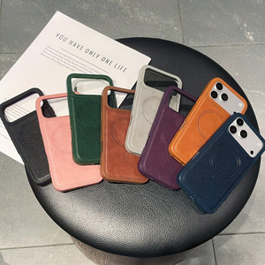 Funda <span class=keywords><strong>de</strong></span> Lujo <span class=keywords><strong>de</strong></span> Piel Sintética con Carga Inalámbrica para <span class=keywords><strong>iPhone</strong></span> 17 16 15 14 13 12 <span class=keywords><strong>11</strong></span>, Diseño <span class=keywords><strong>de</strong></span> Negocios, <span class=keywords><strong>de</strong></span> Moda, Súper Ventas - Product Image 1