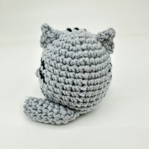 Mini Giocattolo Divertente per Gatti in Lana Lavorata a Maglia con Cartellino, Nuova Simpatica Bambola all'Uncinetto, Regalo per Alzare il Morale, Decorazione e Incoraggiamento - Product Image 4