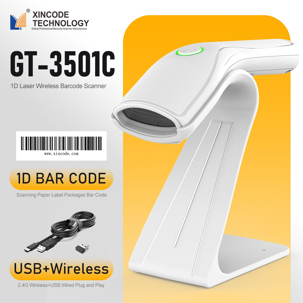 GT-3501C-W-221 1D Laser Wireless White