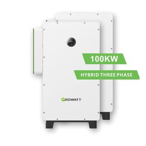 Growatt 100kw สำหรับใช้งานเชิงพาณิชย์และอุตสาหกรรม รุ่น WIT 100K-HU ระบบไฮบริดสามเฟส ปลอดภัยสูง - Product Image 2
