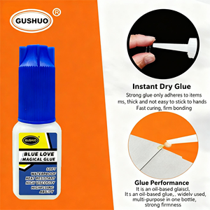Adhesivo Instantáneo de Cianocrilato BLUE LOVE de Alta Resistencia, 30g, Multiusos, de Unión Rápida, Súper Fuerte, Sellador - Product Image 5