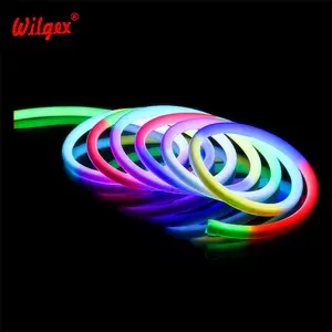 LED Neon Flex With Color Changing Led Strip Lights RGB DMX 512 Control SPI Digital Led Rgb Neon Flex Light Changeable -20 - 60