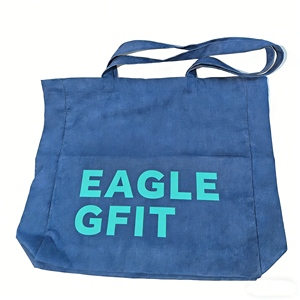 Eco-friendly Custom Denim Tote <b>Bags</b> <b>Large</b> Capacity Reusable Shopping <b>Shoulder</b> <b>Bags</b> Women Denim <b>Bag</b> - Product Image 3