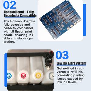 Impresora DTF Económica XBH de 60 cm, 2 Cabezales 13200 XP600 para Impresión de Camisetas con Horno y Agitador de Polvo - Product Image 3