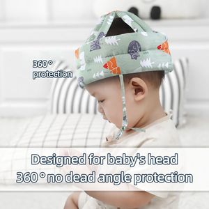 Prodigy enfant en bas âge <span class=keywords><strong>casque</strong></span> chapeau Anti-dureté tête <span class=keywords><strong>coussin</strong></span> protection chute équipement nouveau-né bébés enfants sûr coton matériel ramper - Product Image 2