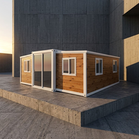 Casa Contenedor Expandible de Lujo, Prefabricada, de 20, 30 y 40 Pies, con 2, 3 o 4 Dormitorios, Portátil
