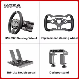 Volante Moza Racing R3 3.9nm Direct Drive con Sensor de Movimiento, Paquete Lite Esx para PC (Modelo R3+ESX) - Product Image 5
