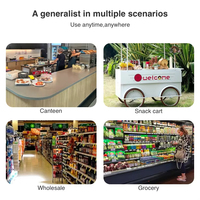 Terminal tactile tout-en-un avec système d'exploitation Android et Windows, système de point de vente pour restaurants