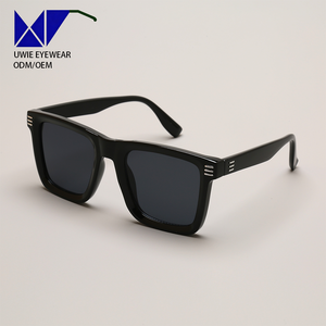 Lunettes de soleil unisexes de luxe en moissanite, taille 48-20-144, monture carrée intégrale, UV400, avec support pour caméra vidéo et objectif <span class=keywords><strong>Chen</strong></span> - Product Image 2