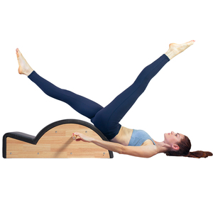 Nouvel équipement de Pilates et de <span class=keywords><strong>gym</strong></span>, machine de fitness <span class=keywords><strong>Yoga</strong></span> Pilates, correcteur de colonne vertébrale classique en chêne pour femmes - Product Image 6