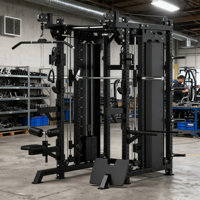 Equipo de Gimnasio Profesional BFT de Guangzhou, Máquina de Sentadillas Smith, Cable Crossover, Entrenamiento Deportivo de Culturismo, Características: Rack de Gimnasio