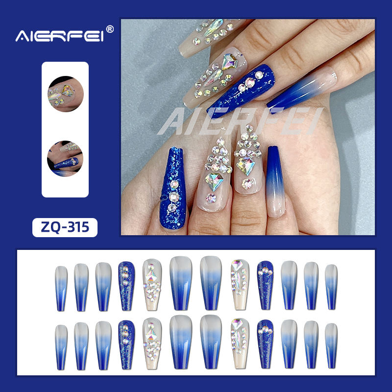 2023 New Arrival ABS False Nails 24 Pcs Fashion Design Press on Nails Acrylic