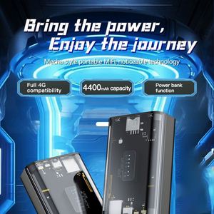 Gran oferta DNEXT 4G LTE enrutador WiFi móvil 2,4 y 5,8 GHz tipo C banco de energía tarjeta Sim 300Mbps Firewall Max LAN velocidad de datos - Product Image 6