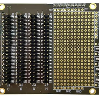 Zipcores SKU106 Herramientas DE DESARROLLO DE IC de lógica programable Placa de ruptura de tarjeta intermedia para todas las señales en conector FMC