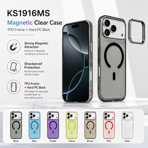 Étui de téléphone à chargement magnétique sans fil KingSoul pour Motorola/Google, hybride TPU+PC, antichoc, étanche, style Ins - Product Image 4