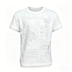 Camiseta de Verano para Hombre, 230G, Alta Calidad, 100% Algodón, Personalizada, Talla Grande - Product Image 1