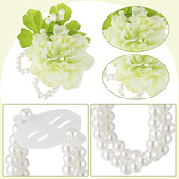 Grosir Gelang Mutiara Pernikahan Laris Manis, Gelang Corsage, untuk Pesta Pernikahan Pengantin Wanita dan Pengiring Pengantin