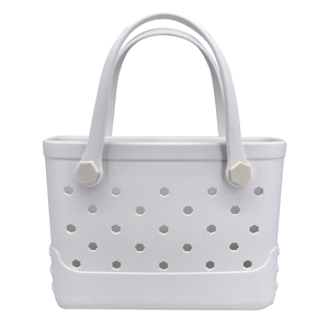 Sac de plage en caoutchouc EVA léger, imperméable, design classique, unisexe, grande capacité, sac fourre-tout en EVA - Product Image 1