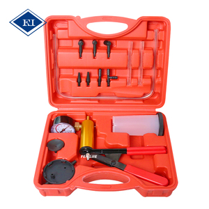 Kit testeur <span class=keywords><strong>de</strong></span> purge <span class=keywords><strong>de</strong></span> <span class=keywords><strong>liquide</strong></span> <span class=keywords><strong>de</strong></span> <span class=keywords><strong>frein</strong></span> et d'embrayage 2-en-1 portable avec pompe à vide pour réparation automobile et moto - Product Image 1