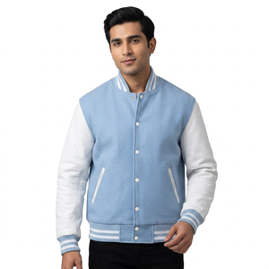 New Fashion Low Price <b>Mens</b> Varsity Baseball Jacket Canvas Breathable Customizable Winter Quilted Outwear for <b>Men</b> - Product Image 1