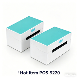 Imprimante thermique POS-9220 108 mm, imprimante thermique 4x6, imprimante d'étiquettes sans encre, 203 dpi, vitesse maximale de 160 mm/<span class=keywords><strong>s</strong></span> - Product Image 4