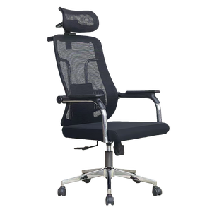 เก้าอี้เล่นเกมคอมพิวเตอร์ผู้บริหารเฟอร์นิเจอร์สำนักงานแบบทันสมัยพนักพิงศีรษะปรับได้เก้าอี้สำนักงานผ้าตาข่ายผ้า - Product Image 1