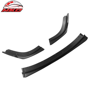 Alerón delantero IKON para Impreza WRX STI 08-10, labio de parachoques, color negro mate, PP, piezas de automóvil, accesorios automotrices - Product Image 4