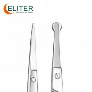 Eliter-Tijeras de belleza de acero inoxidable para manicura, tijeras duraderas para uñas artificiales, venta al por mayor - Product Image 2