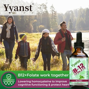 Suplemento Dietético de Vitamina B12 en Gotas de Marca Privada para Adultos, Protege el Corazón y Apoya la Salud Inmunológica, Combate la Grasa - Product Image 3