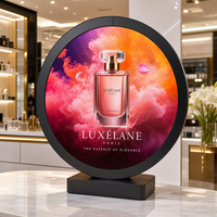 Écran LCD circulaire de 15,7'' 23,6'', écran tactile rond pour affichage numérique en magasin, publicité, ascenseur, kiosque, OEM personnalisé